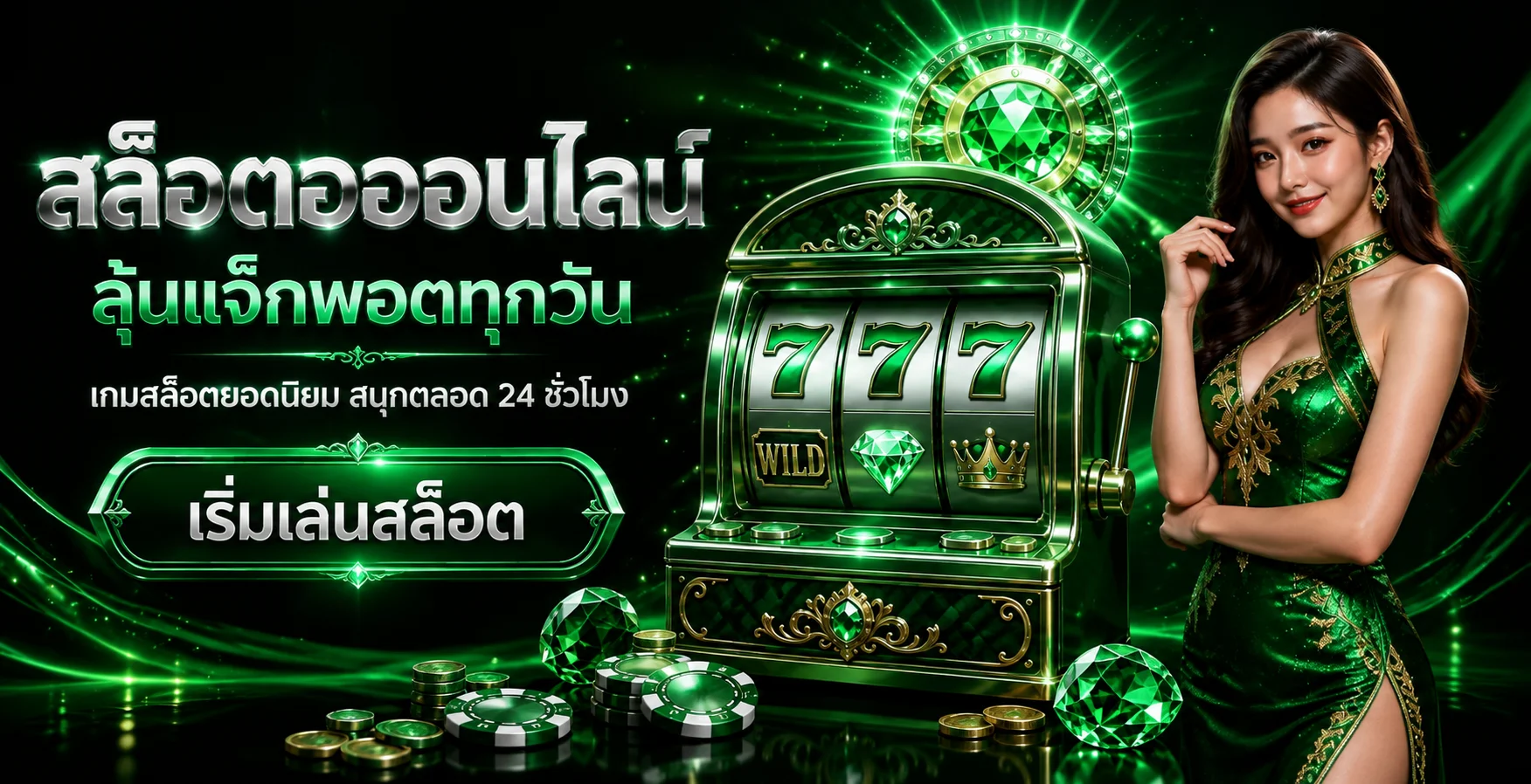 ไลฟ์คาสิโน AMBGOGO พร้อมดีลเลอร์และโต๊ะเกม